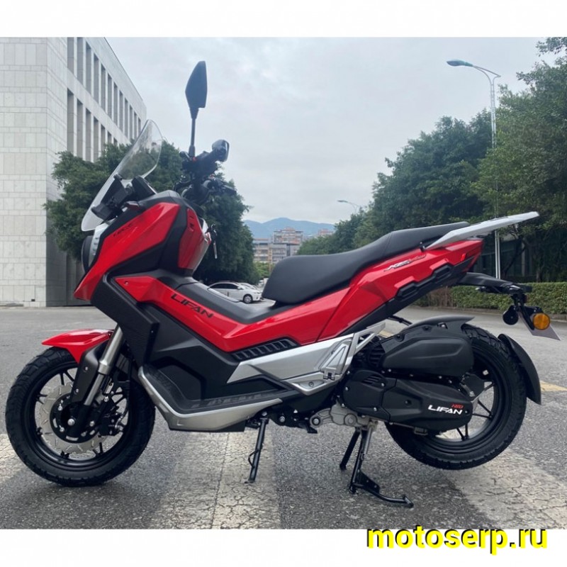 Купить  Скутер LIFAN KPV150 серый (Лифан КПВ 150) ПТС, 4Т, 150сс, литые 14"/14",  диск./диск.  (шт)  купить с доставкой по Москве и России, цена, технические характеристики, комплектация фото  - motoserp.ru