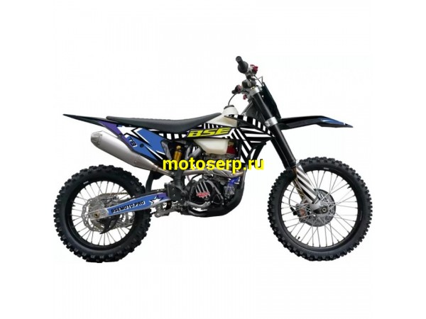 Купить  ====Мотоцикл Кросс/Эндуро BSE T8 Blue Twister (шт) купить с доставкой по Москве и России, цена, технические характеристики, комплектация фото  - motoserp.ru