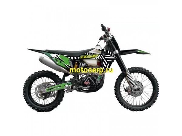 Купить  ====Мотоцикл Кросс/Эндуро BSE T8 Green Twister (шт) купить с доставкой по Москве и России, цена, технические характеристики, комплектация фото  - motoserp.ru