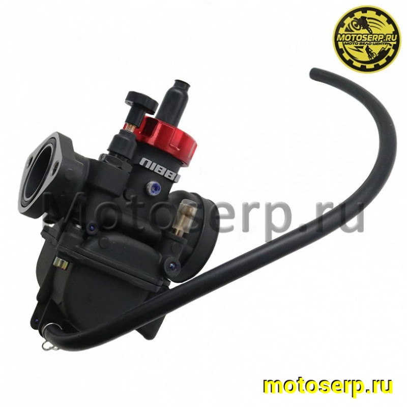 Купить  Карбюратор NIBBI PE24FL-YJ (коллектор под шпильки) (50-125сс) впускной d-40mm, выпускной d-25mm( (шт) (Regul PE24FL-YJ купить с доставкой по Москве и России, цена, технические характеристики, комплектация фото  - motoserp.ru