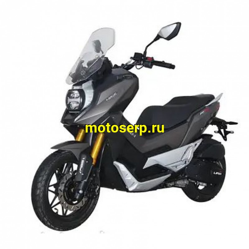 Купить  ====Скутер LIFAN KPV150 черный (Лифан КПВ 150) 4Т, 150сс, литые 14"/14",  диск./диск. (шт)  купить с доставкой по Москве и России, цена, технические характеристики, комплектация фото  - motoserp.ru