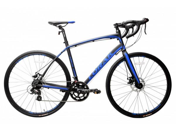 Купить  ====28" LORAK CROSS LITE (520мм) (Лорак Кросс Лайт) 28"; 14ск; рама-алюминий; тормоз-Disk; вилка-жесткая; шоссейный (шт) купить с доставкой по Москве и России, цена, технические характеристики, комплектация фото  - motoserp.ru