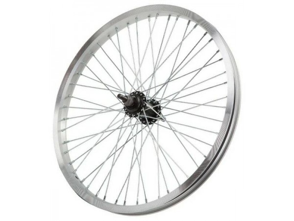 Купить  Колесо 20" одинарное заднее алюм. BMX (NO NAME-Китай) ось-D10, втулка с трещеткой 9T Вело (шт) (Ряб купить с доставкой по Москве и России, цена, технические характеристики, комплектация фото  - motoserp.ru