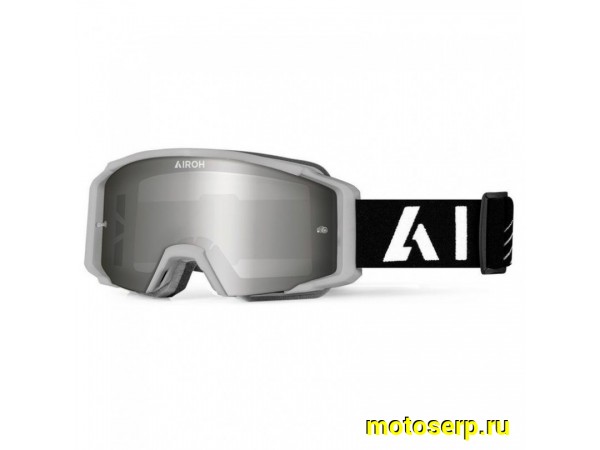 Купить  Очки мото Кросс AIROH GOGGLE BLAST XR1 (GBXR130 DARK GREY MATT) темно-серый (шт) (AIROH GBXR купить с доставкой по Москве и России, цена, технические характеристики, комплектация фото  - motoserp.ru