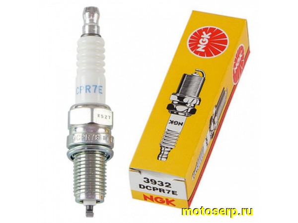 Купить  Свеча зажигания ( 7) NGK DCPR7E  (Stels Снегоход S800V Росомаха, Viking (3932) (MM 29375 (MD 04343 купить с доставкой по Москве и России, цена, технические характеристики, комплектация фото  - motoserp.ru