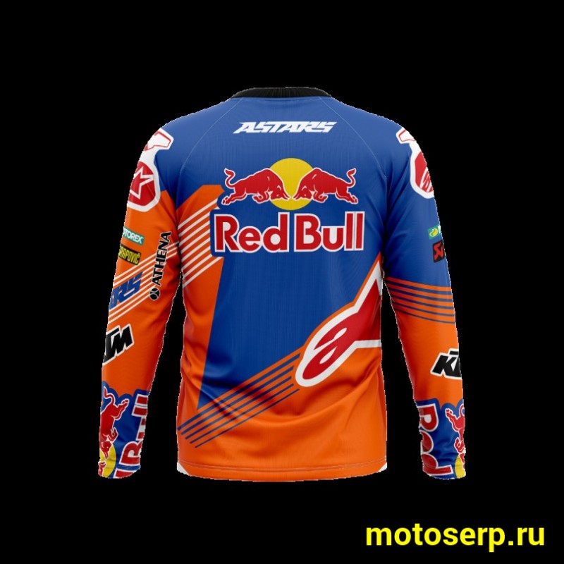 Купить  Джерси (футболка для мотокросса) V-RUS AlpineStars KTM (цвет: Red Bull (синий) (XXL) (шт) (МотоЯ купить с доставкой по Москве и России, цена, технические характеристики, комплектация фото  - motoserp.ru