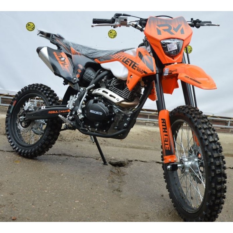 Купить  Мотоцикл Кросс/Эндуро Regulmoto ATHLETE PR 300 19/16, 5 передач, 172FMM, возд. охл. (шт) купить с доставкой по Москве и России, цена, технические характеристики, комплектация фото  - motoserp.ru