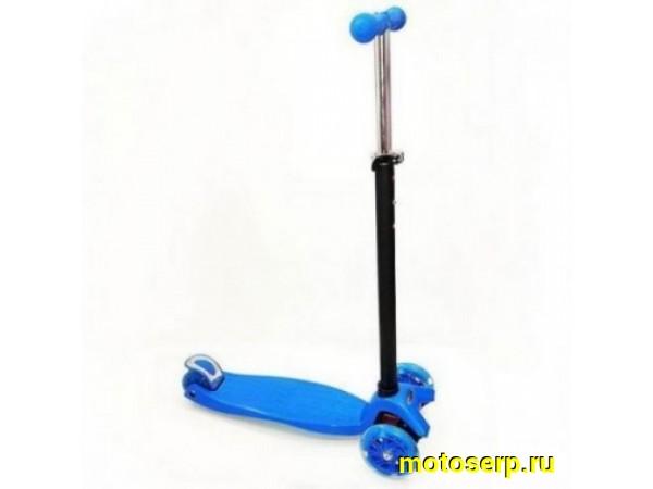 Купить  Самокат 3х колесный D 120 мм SCOOTER" SK-074 (Скутер Ск-74) (шт) (Ряб купить с доставкой по Москве и России, цена, технические характеристики, комплектация фото  - motoserp.ru