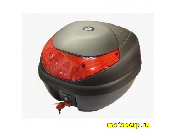 Купить  Кофр (ящик багажника) JX A-10, 30 л.. черный (шт)  (MM 39772 купить с доставкой по Москве и России, цена, технические характеристики, комплектация фото  - motoserp.ru