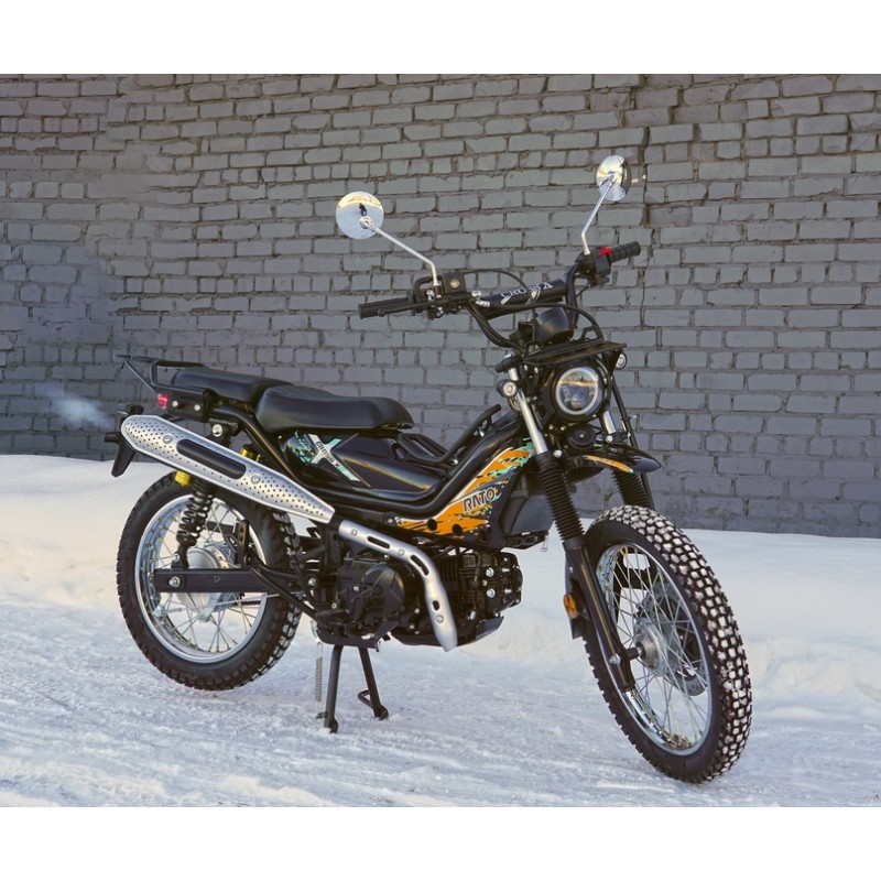 Купить  Мопед XTRAIL G-moto Delta City Cross X 130 репл Honda TRAIL 50/130сс, карб. полуавт, БАЛАНСИР, 4Т, диск/бар. 18"/16" уз.багаж (шт) 01300 (SN купить с доставкой по Москве и России, цена, технические характеристики, комплектация фото  - motoserp.ru