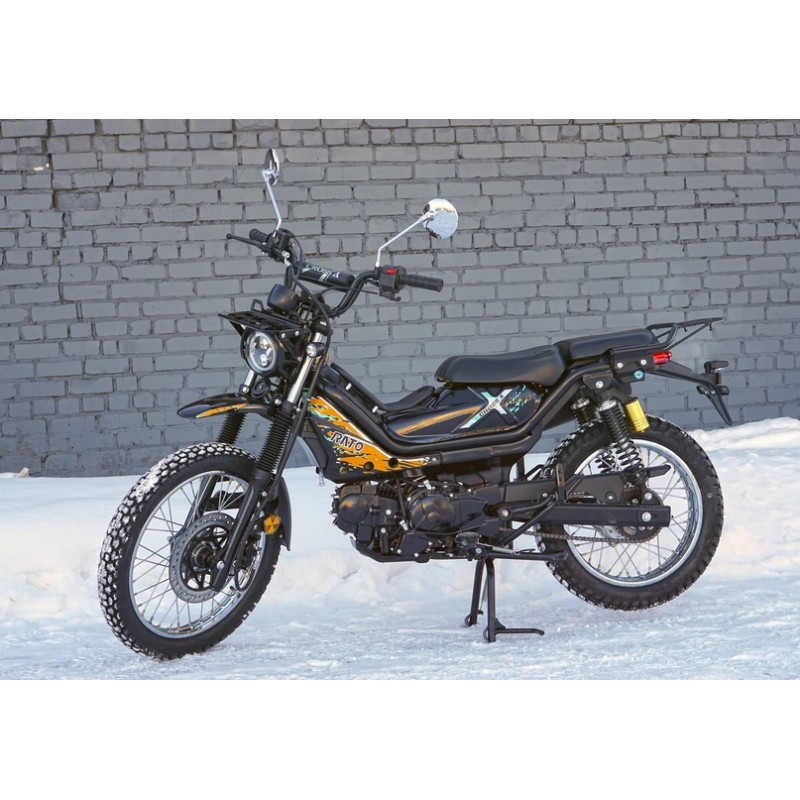 Купить  Мопед XTRAIL G-moto Delta City Cross X 130 репл Honda TRAIL 50/130сс, карб. полуавт, БАЛАНСИР, 4Т, диск/бар. 18"/16" уз.багаж (шт) 01300 (SN купить с доставкой по Москве и России, цена, технические характеристики, комплектация фото  - motoserp.ru