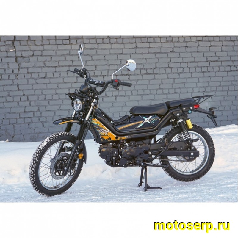 Купить  Мопед XTRAIL G-moto Delta City Cross X 130 репл Honda TRAIL 50/130сс, карб. полуавт, БАЛАНСИР, 4Т, диск/бар. 18"/16" уз.багаж (шт) 01300 (SN купить с доставкой по Москве и России, цена, технические характеристики, комплектация фото  - motoserp.ru