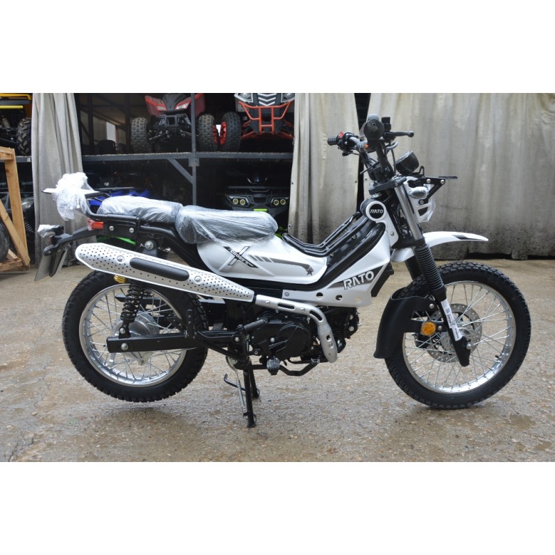 Купить  Мопед XTRAIL G-moto Delta City Cross X 130 репл Honda TRAIL 50/130сс, карб. полуавт, БАЛАНСИР, 4Т, диск/бар. 18"/16" уз.багаж (шт) 01300 (SN купить с доставкой по Москве и России, цена, технические характеристики, комплектация фото  - motoserp.ru