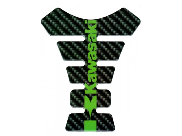Купить  Наклейка (накладка) защитная на бак "Kawasaki" объемная  (шт) (МК ZBNK 006 купить с доставкой по Москве и России, цена, технические характеристики, комплектация фото  - motoserp.ru