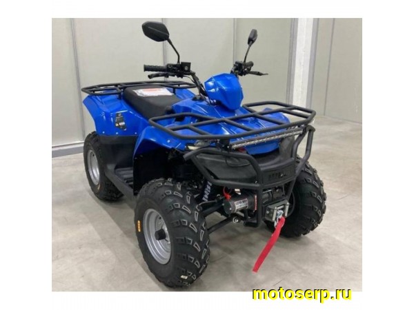 Купить  200cc Квадроцикл IRBIS ATV 200 LUX (ПСМ) С ЛЕБЕДКОЙ, 180сс, утилит., возд.масл. охл., автомат + реверс, диск/диск, 10"/10" (шт) (ФОТО купить с доставкой по Москве и России, цена, технические характеристики, комплектация фото  - motoserp.ru