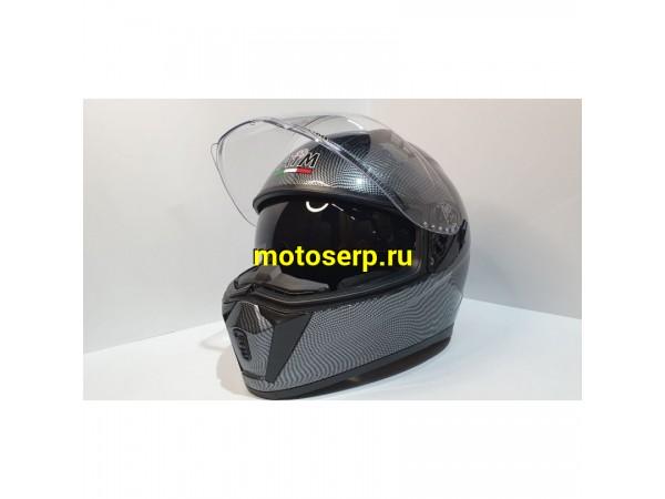 Купить  Шлем закрытый AiM JK320 Carbon L (шт) (AIM 320-021-L купить с доставкой по Москве и России, цена, технические характеристики, комплектация фото  - motoserp.ru
