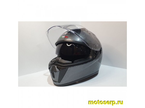 Купить  Шлем закрытый AiM JK320 Carbon XL (шт) (AIM 320-021-XL купить с доставкой по Москве и России, цена, технические характеристики, комплектация фото  - motoserp.ru