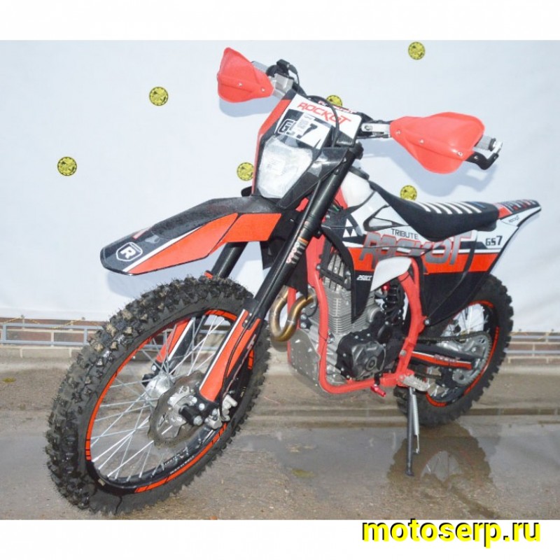 Купить  Мотоцикл Кросс/Эндуро ROCKOT GS 7 Tribute (250cc, 172FMM-5 (PR250), 21/18) Выпуск 2023г. (шт) (ROCKOT купить с доставкой по Москве и России, цена, технические характеристики, комплектация фото  - motoserp.ru