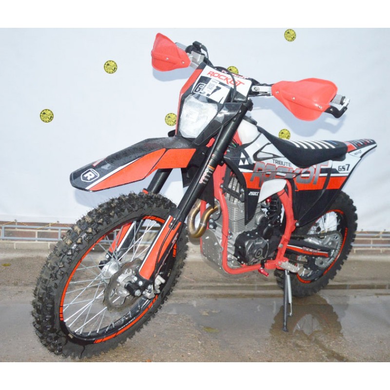 Купить  Мотоцикл Кросс/Эндуро ROCKOT GS 7 Tribute (250cc, 172FMM-5 (PR250), 21/18) Выпуск 2023г. (шт) (ROCKOT купить с доставкой по Москве и России, цена, технические характеристики, комплектация фото  - motoserp.ru