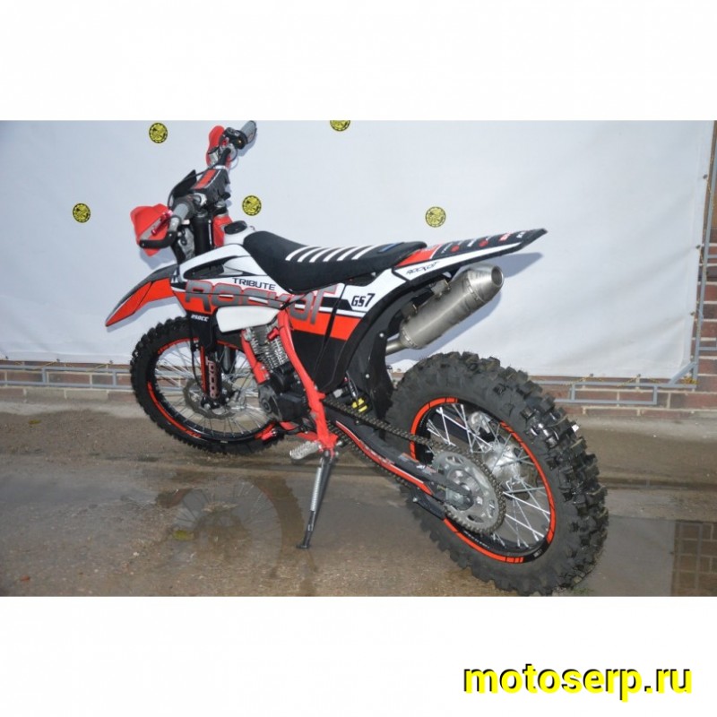 Купить  Мотоцикл Кросс/Эндуро ROCKOT GS 7 Tribute (250cc, 172FMM-5 (PR250), 21/18) (шт) (ROCKOT купить с доставкой по Москве и России, цена, технические характеристики, комплектация фото  - motoserp.ru