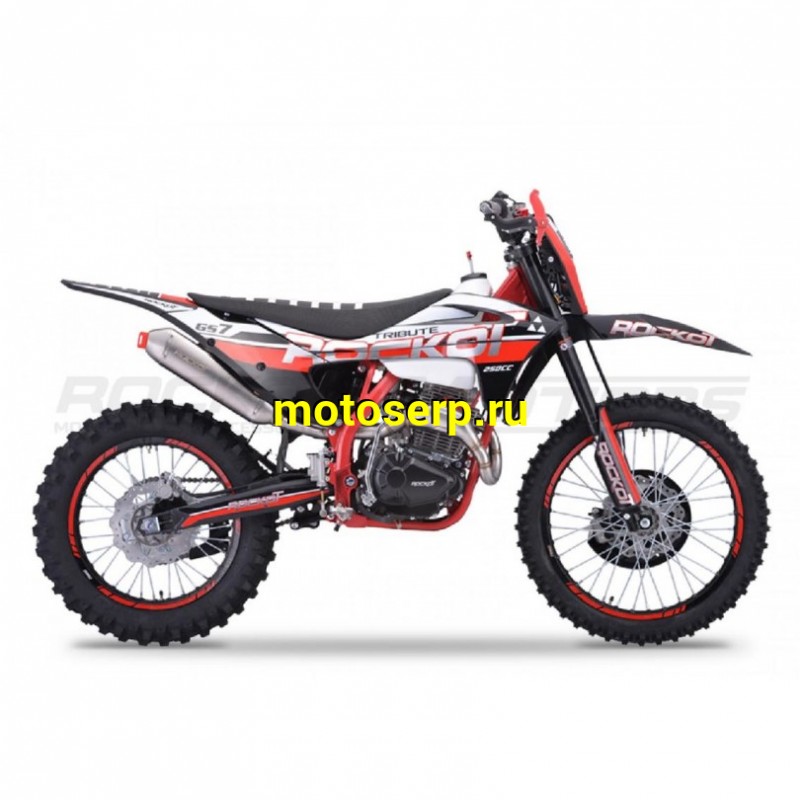 Купить  Мотоцикл Кросс/Эндуро ROCKOT GS 7 Tribute (250cc, 172FMM-5 (PR250), 21/18) (шт) (ROCKOT купить с доставкой по Москве и России, цена, технические характеристики, комплектация фото  - motoserp.ru