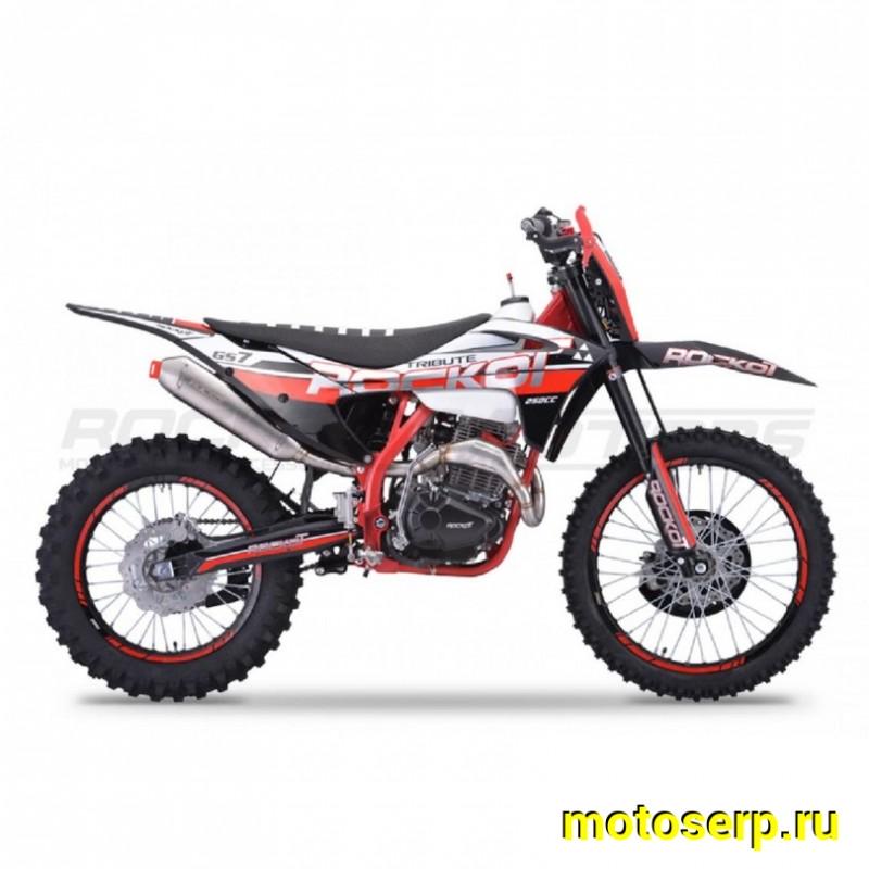 Купить  Мотоцикл Кросс/Эндуро ROCKOT GS 7 Tribute (250cc, 172FMM-5 (PR250), 21/18) (шт) (ROCKOT купить с доставкой по Москве и России, цена, технические характеристики, комплектация фото  - motoserp.ru