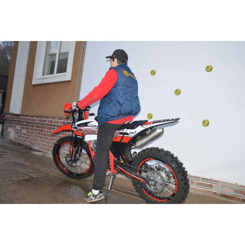 Купить  Мотоцикл Кросс/Эндуро ROCKOT GS 7 Tribute (250cc, 172FMM-5 (PR250), 21/18) Выпуск 2023г. (шт) (ROCKOT купить с доставкой по Москве и России, цена, технические характеристики, комплектация фото  - motoserp.ru