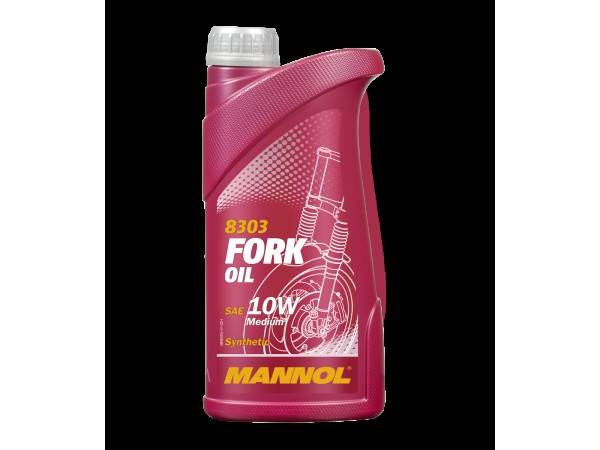 Купить  Масло MANNOL FORK OIL 10W (вилочное гидравлическое масло) (шт) (MANNOL 8303 купить с доставкой по Москве и России, цена, технические характеристики, комплектация фото  - motoserp.ru