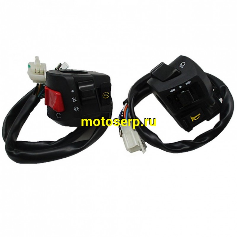 Купить  Переключатели руля (ПК) блок переключателя (4+1+1+1+1, 5+1+1+1) Alpha RM-4, компл. (Regul 203870 купить с доставкой по Москве и России, цена, технические характеристики, комплектация фото  - motoserp.ru