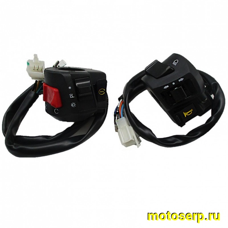 Купить  Переключатели руля (ПК) блок переключателя (4+1+1+1+1, 5+1+1+1) Alpha RM-4, компл. (Regul 203870 купить с доставкой по Москве и России, цена, технические характеристики, комплектация фото  - motoserp.ru