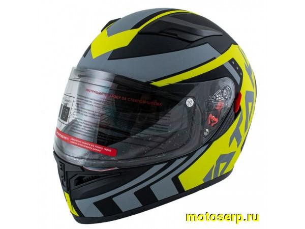 Купить  Шлем закрытый ATAKI JK316 Pattern зеленый/серый/черный матовый р-р M интеграл (шт) (SM 825-8208 купить с доставкой по Москве и России, цена, технические характеристики, комплектация фото  - motoserp.ru