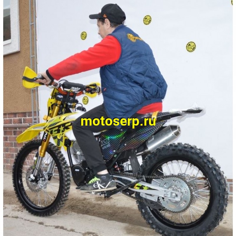 Купить  Мотоцикл Кросс/Эндуро BRZ X5 Yellow 300cc 175FMN-PR300 (спортинв), 21/18, 250cc, 4T, возд. охлажд. (шт) купить с доставкой по Москве и России, цена, технические характеристики, комплектация фото  - motoserp.ru