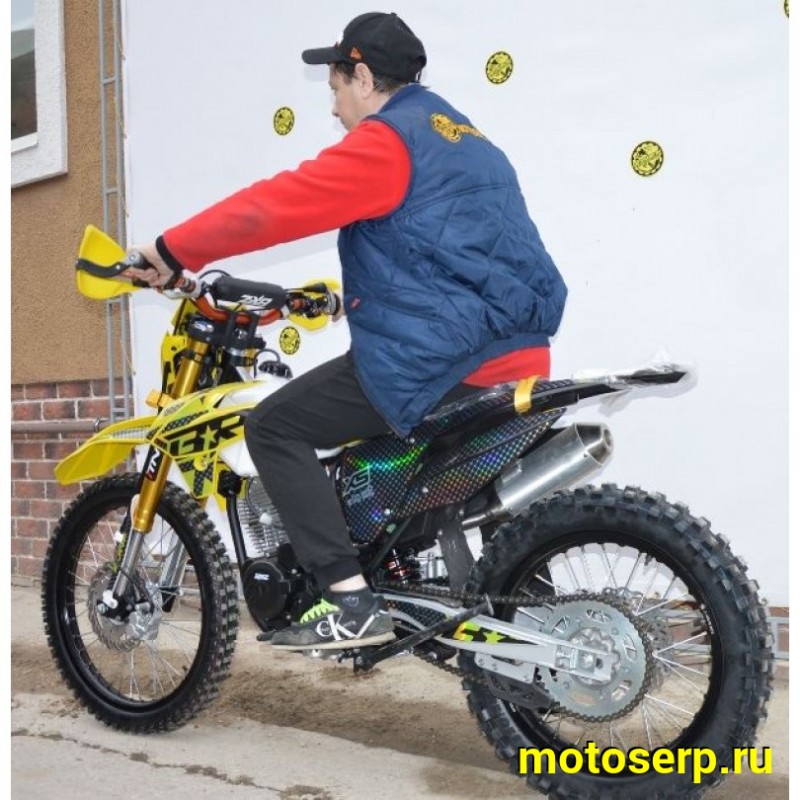 Купить  Мотоцикл Кросс/Эндуро BRZ X5 PR300 Gold 300cc 175FMN-PR300 (спортинв), 21/18, 4T, возд. охлажд. (шт) купить с доставкой по Москве и России, цена, технические характеристики, комплектация фото  - motoserp.ru