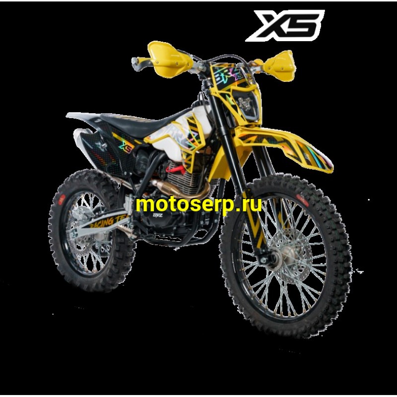 Купить  Мотоцикл Кросс/Эндуро BRZ X5 Yellow 300cc 175FMN-PR300 (спортинв), 21/18, 250cc, 4T, возд. охлажд. (шт) купить с доставкой по Москве и России, цена, технические характеристики, комплектация фото  - motoserp.ru