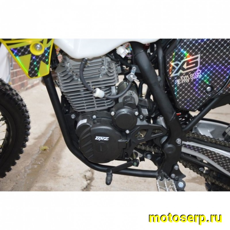 Купить  Мотоцикл Кросс/Эндуро BRZ X5 PR300 Gold 300cc 175FMN-PR300 (спортинв), 21/18, 4T, возд. охлажд. (шт) купить с доставкой по Москве и России, цена, технические характеристики, комплектация фото  - motoserp.ru