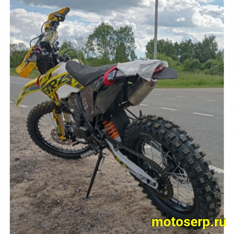 Купить  Мотоцикл Кросс/Эндуро BRZ X5 PR300 Gold 300cc 175FMN-PR300 (спортинв), 21/18, 4T, возд. охлажд. (шт) купить с доставкой по Москве и России, цена, технические характеристики, комплектация фото  - motoserp.ru