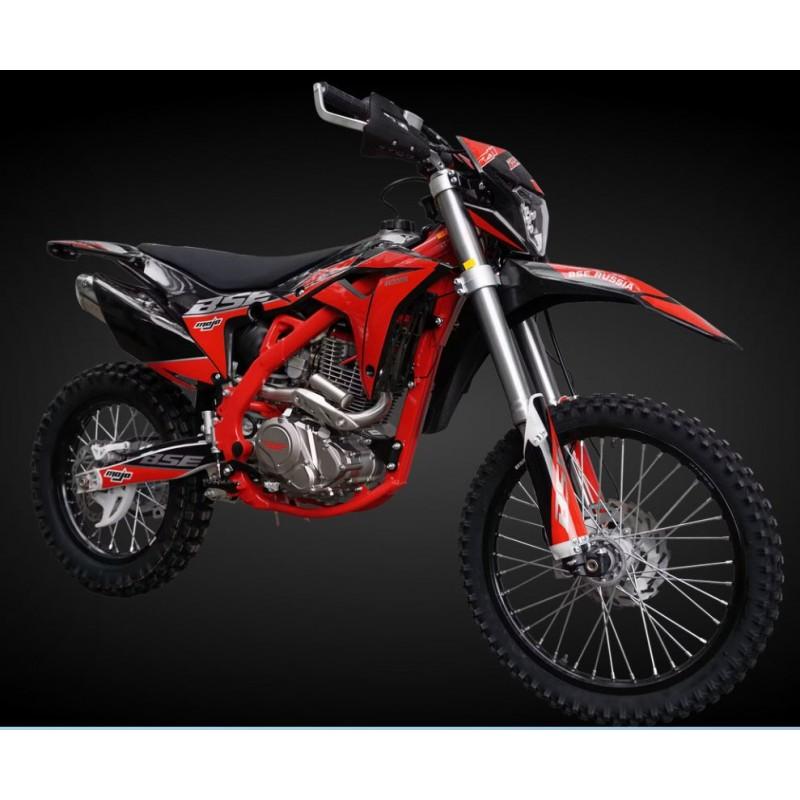 Купить  Мотоцикл Кросс/Эндуро BSE Z11 Red Black Выпуск 2024г. (спортинв), 21/18, 4Т (шт) купить с доставкой по Москве и России, цена, технические характеристики, комплектация фото  - motoserp.ru