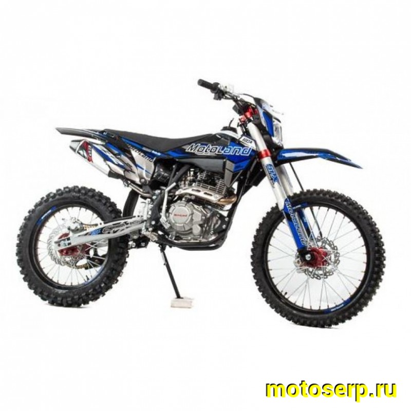 Купить  Мотоцикл Кросс/Эндуро Motoland XT 250 HS (172FMM) синий (шт) (ML 15360 купить с доставкой по Москве и России, цена, технические характеристики, комплектация фото  - motoserp.ru