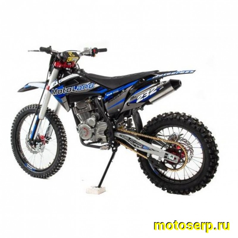 Купить  Мотоцикл Кросс/Эндуро Motoland XT 250 HS (172FMM) синий (шт) (ML 15360 купить с доставкой по Москве и России, цена, технические характеристики, комплектация фото  - motoserp.ru