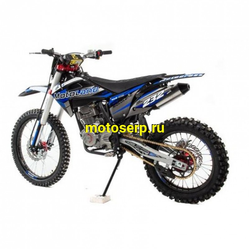 Купить  Мотоцикл Кросс/Эндуро Motoland XT 250 HS (172FMM) синий (шт) (ML 15360 купить с доставкой по Москве и России, цена, технические характеристики, комплектация фото  - motoserp.ru