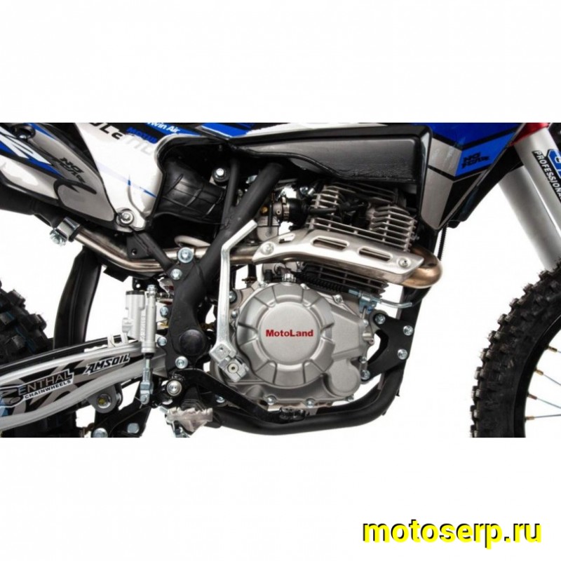 Купить  Мотоцикл Кросс/Эндуро Motoland XT 250 HS (172FMM) синий (шт) (ML 15360 купить с доставкой по Москве и России, цена, технические характеристики, комплектация фото  - motoserp.ru
