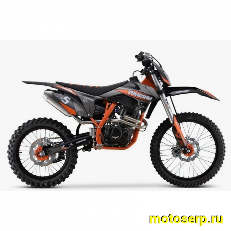 Купить  Мотоцикл Кросс/Эндуро ZUUMAV K5 CB300F 172FMM (спортинв) (шт) (ZUUMAV купить с доставкой по Москве и России, цена, технические характеристики, комплектация фото  - motoserp.ru