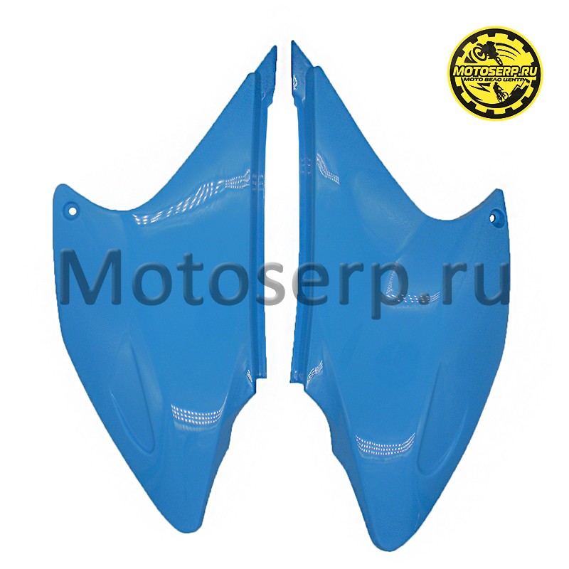 Купить  Пластик боковой задний левый/правый Motoland XR250 Lite (синий) (пара) (ML 15775  купить с доставкой по Москве и России, цена, технические характеристики, комплектация фото  - motoserp.ru