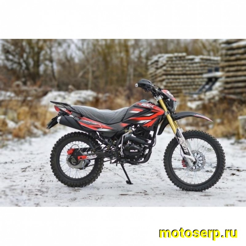 Купить  Мотоцикл Кросс/Эндуро ROLIZ SPORT-005 ES 250сс, (ЭПТС) ZS172FMM-3A,  90/100-21", 120/90-18" (шт) (Roliz купить с доставкой по Москве и России, цена, технические характеристики, комплектация фото  - motoserp.ru