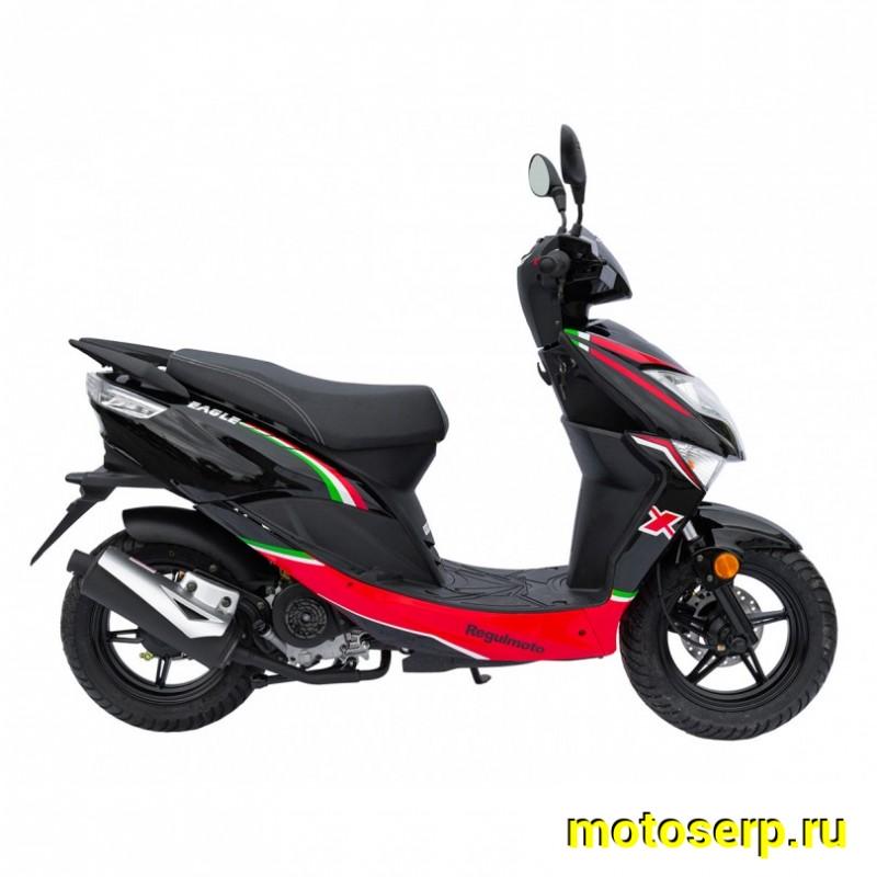 Купить  Скутер Regulmoto EAGLE 50 (LJ80QT-3L) колёса R12 (шт)  купить с доставкой по Москве и России, цена, технические характеристики, комплектация фото  - motoserp.ru