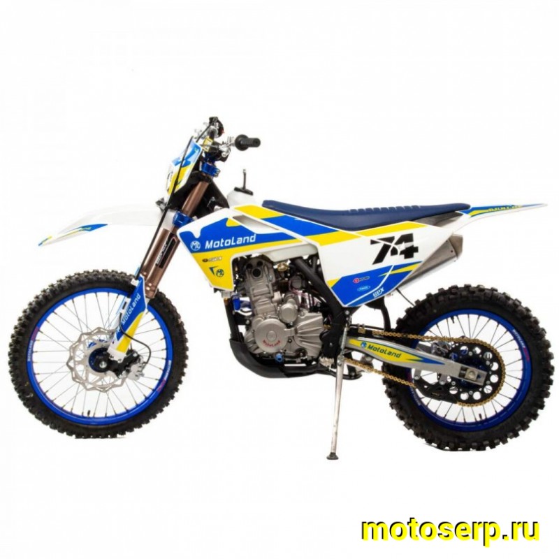 Купить  Мотоцикл Кросс/Эндуро Motoland XT300 ST (174MM-3) желтый (шт) (ML 15366 (ФОТО купить с доставкой по Москве и России, цена, технические характеристики, комплектация фото  - motoserp.ru