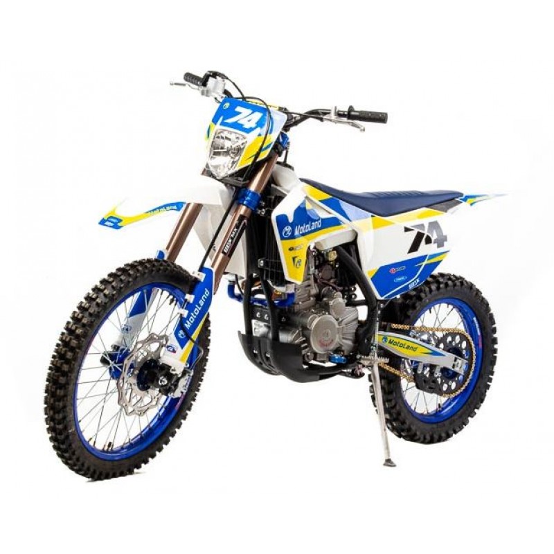 Купить  Мотоцикл Кросс/Эндуро Motoland XT300 ST (174MM-3) желтый Выпуск 2023г. (шт) (ML 15366 (ФОТО купить с доставкой по Москве и России, цена, технические характеристики, комплектация фото  - motoserp.ru
