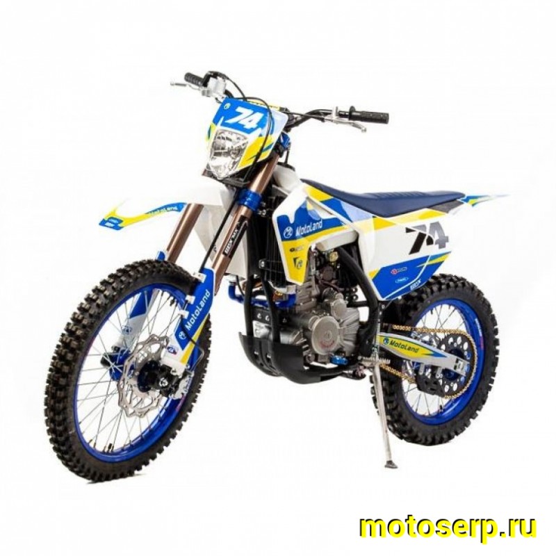 Купить  Мотоцикл Кросс/Эндуро Motoland XT300 ST (174MM-3) желтый (шт) (ML 15366 (ФОТО купить с доставкой по Москве и России, цена, технические характеристики, комплектация фото  - motoserp.ru