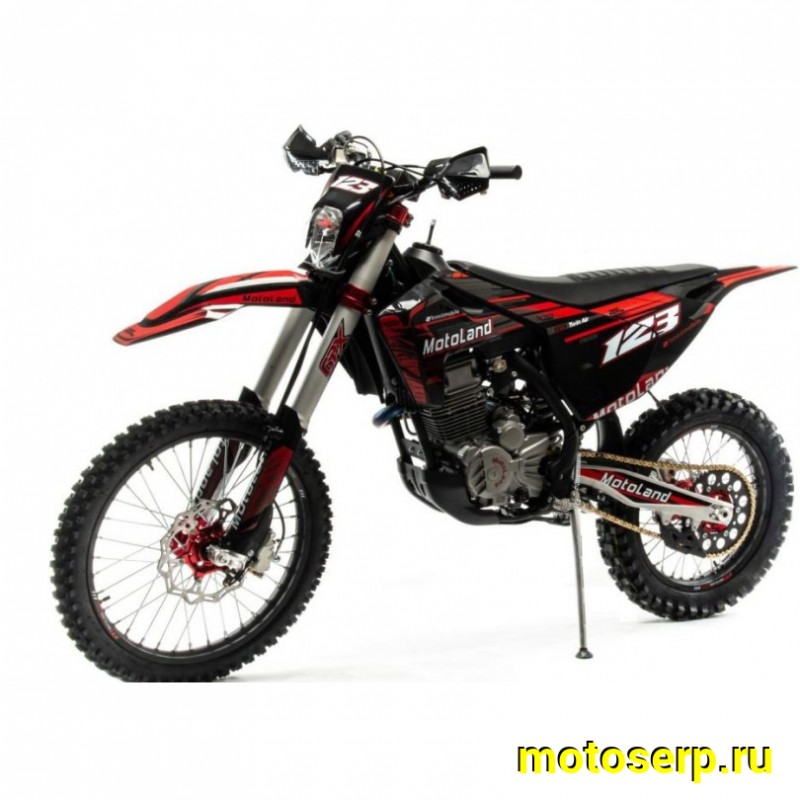 Купить  Мотоцикл Кросс/Эндуро Motoland XT 250 ST 21/18 (172FMM-4V) красный (шт) (ML 18414  (0  (ФОТО купить с доставкой по Москве и России, цена, технические характеристики, комплектация фото  - motoserp.ru