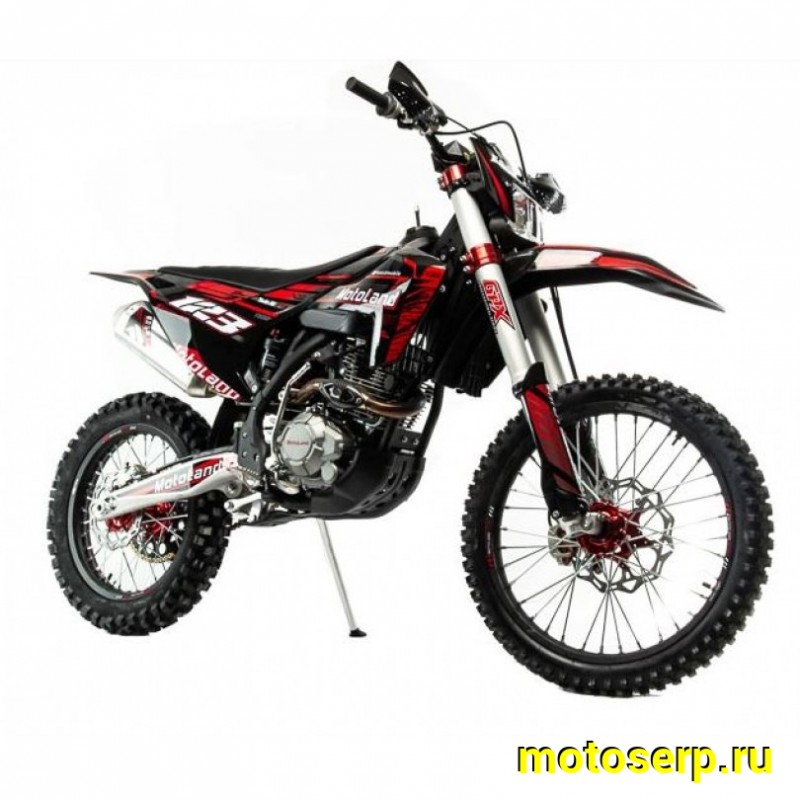Купить  Мотоцикл Кросс/Эндуро Motoland XT 250 ST 21/18 (172FMM-4V) красный (шт) (ML 18414  (0  (ФОТО купить с доставкой по Москве и России, цена, технические характеристики, комплектация фото  - motoserp.ru